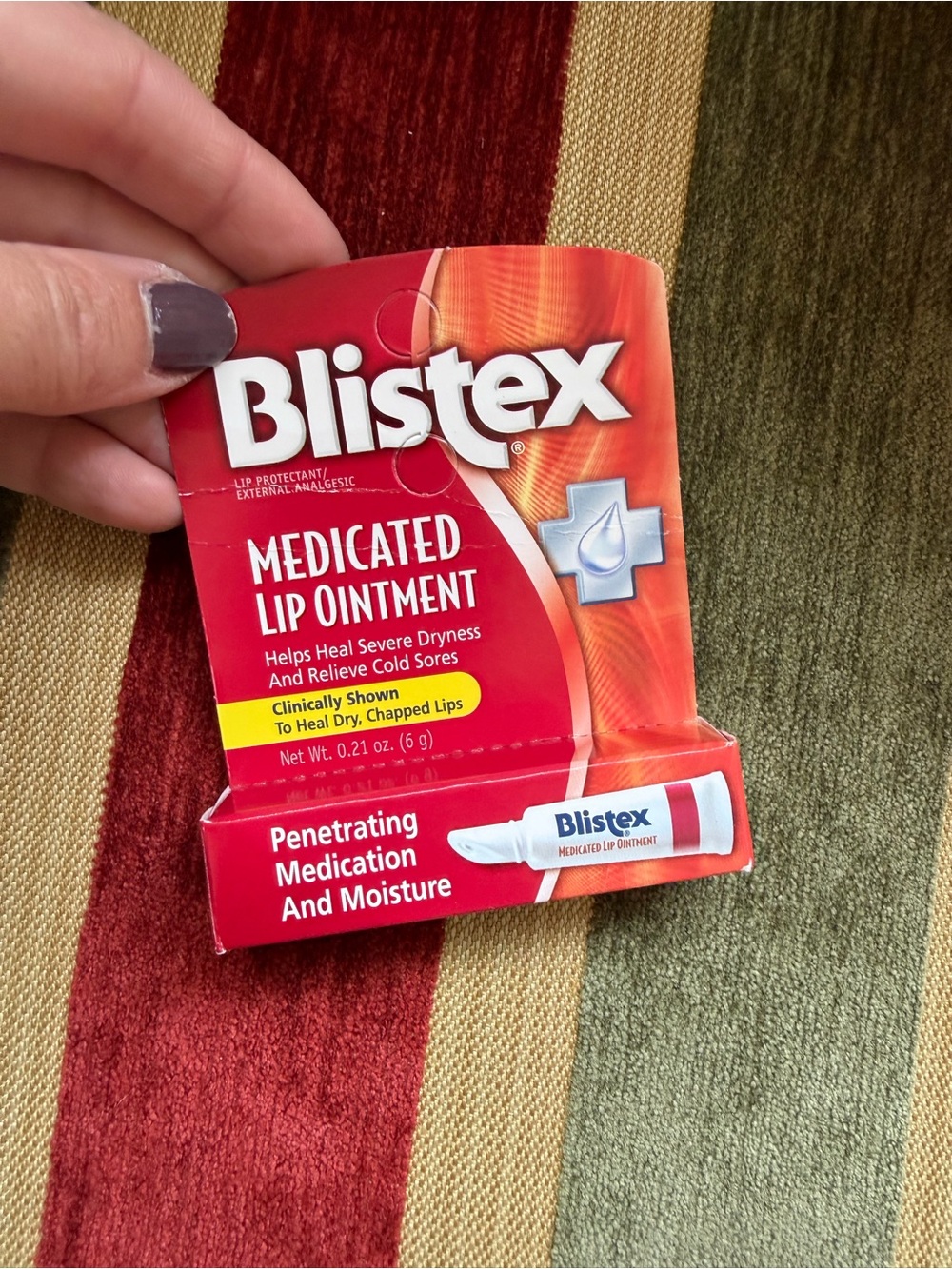 🗽Blistex Medicated Lip Ointment - Red Packaging